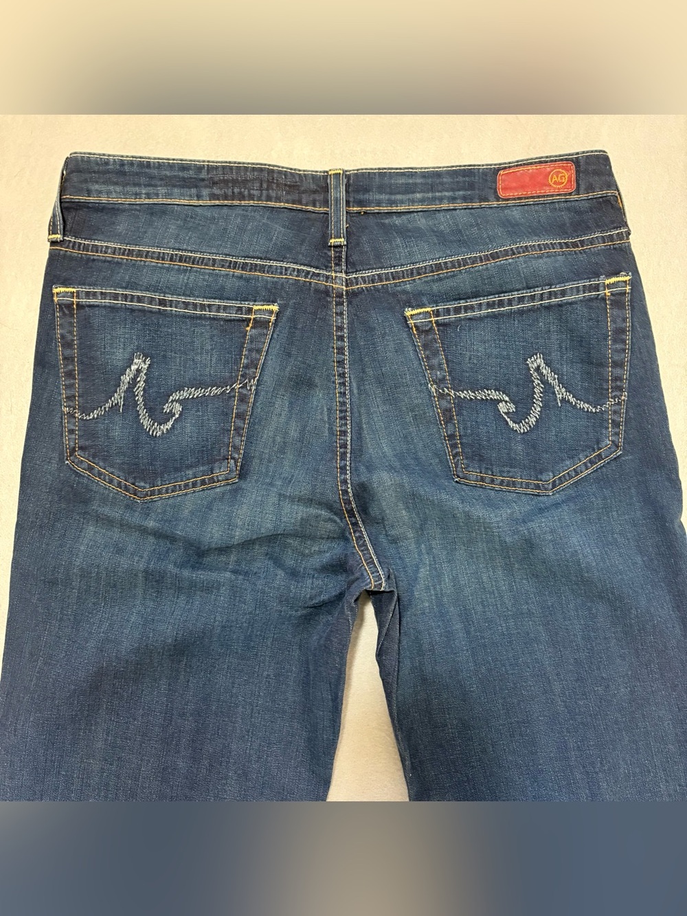 AG Adriano Goldschmied The Elite Y2K Dark Wash Bootcut Jeans 30 Western Rodeo - Picture 6 of 14